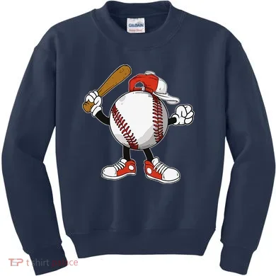 Baseball Boy Kids Sweatshirt