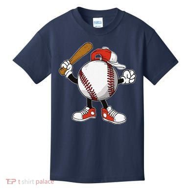 Baseball Boy Kids T-Shirt