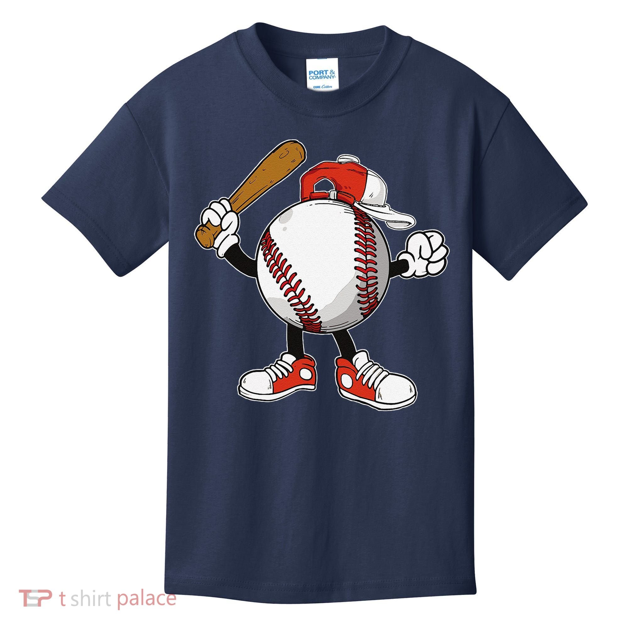 Baseball Boy Kids T-Shirt