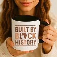 Built By Black History Coffee Mug thumb 3