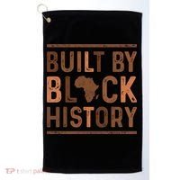 Built By Black History Golf Towel thumb 0