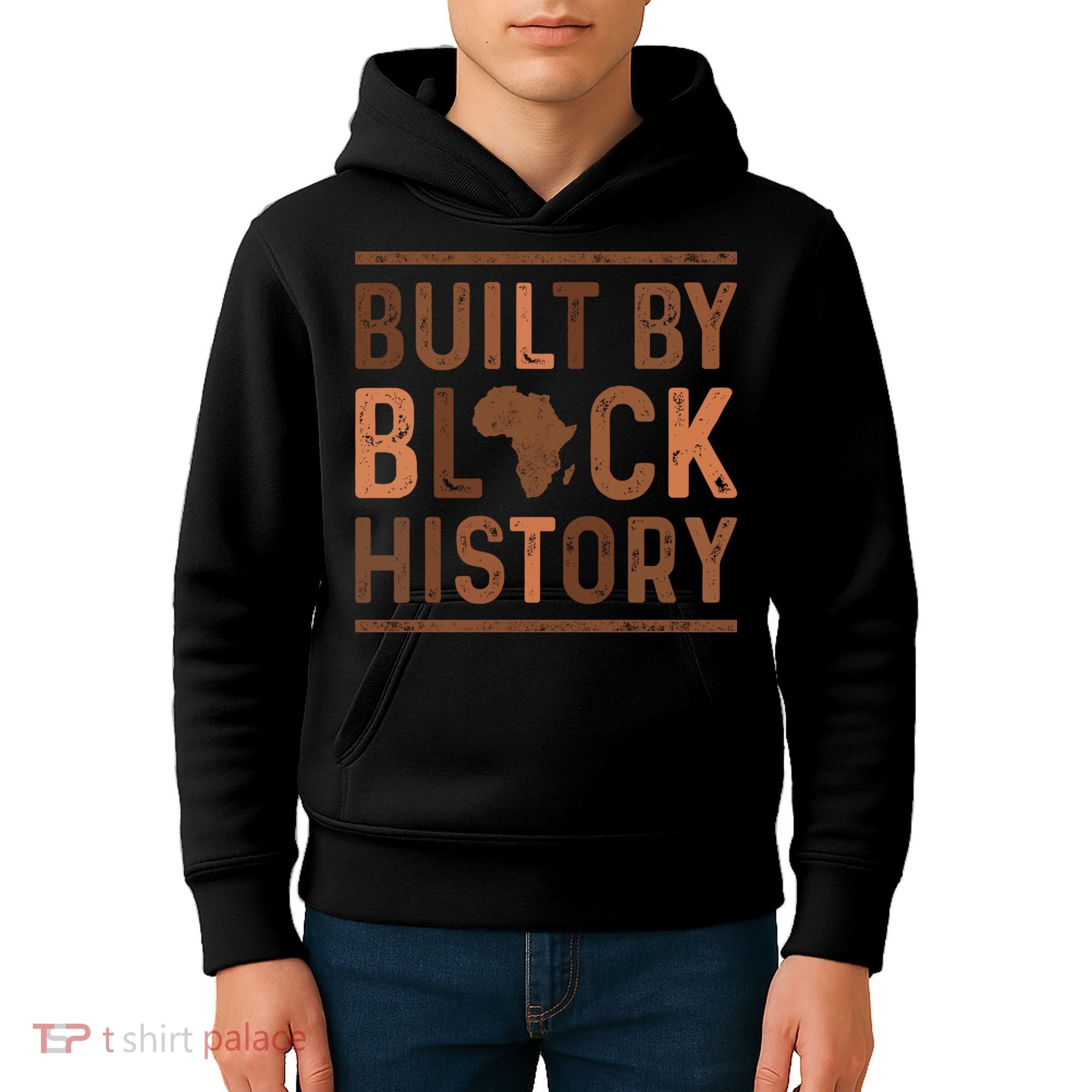 Built By Black History Kids Hoodie