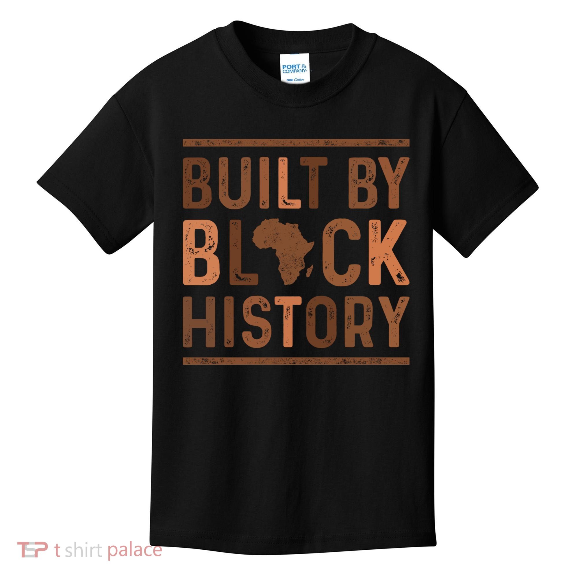 Built By Black History Kids T-Shirt