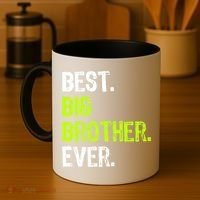 Best Big Brother Ever Nager Older Sibling Gift Coffee Mug thumb 4