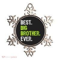 Best Big Brother Ever Nager Older Sibling Gift Ornament thumb 0