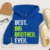 Best Big Brother Ever Nager Older Sibling Gift Hoodie thumb 4