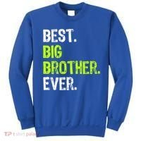 Best Big Brother Ever Nager Older Sibling Gift Sweatshirt thumb 0