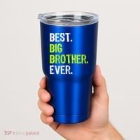 Best Big Brother Ever Nager Older Sibling Gift Tumbler thumb 2