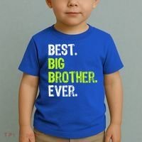 Best Big Brother Ever Nager Older Sibling Gift Toddler T-Shirt thumb 2