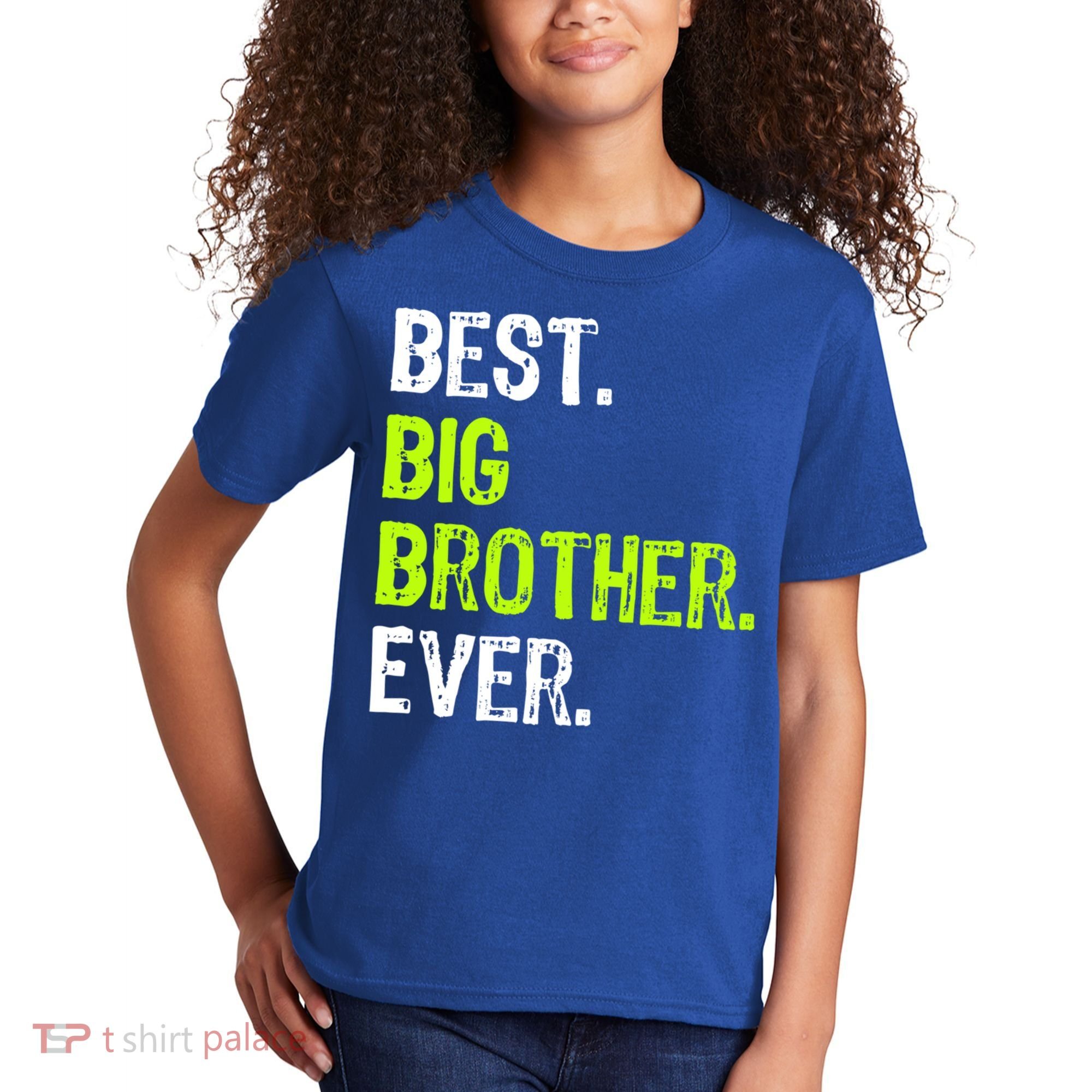 Best Big Brother Ever Nager Older Sibling Gift Kids T-Shirt