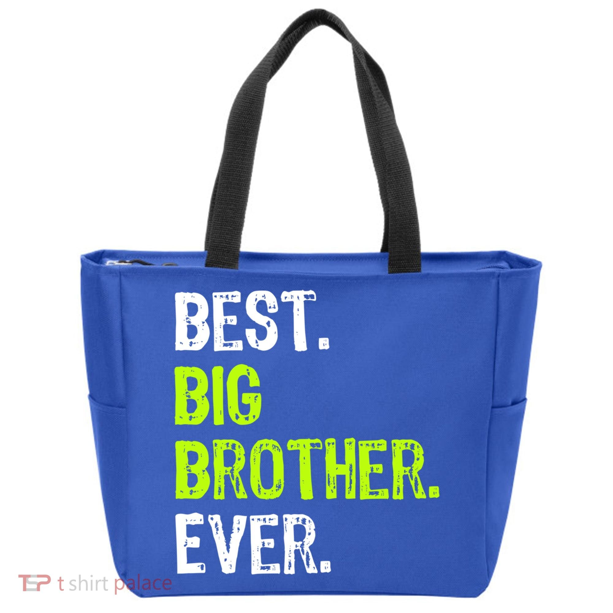 Best Big Brother Ever Nager Older Sibling Gift Tote Bag