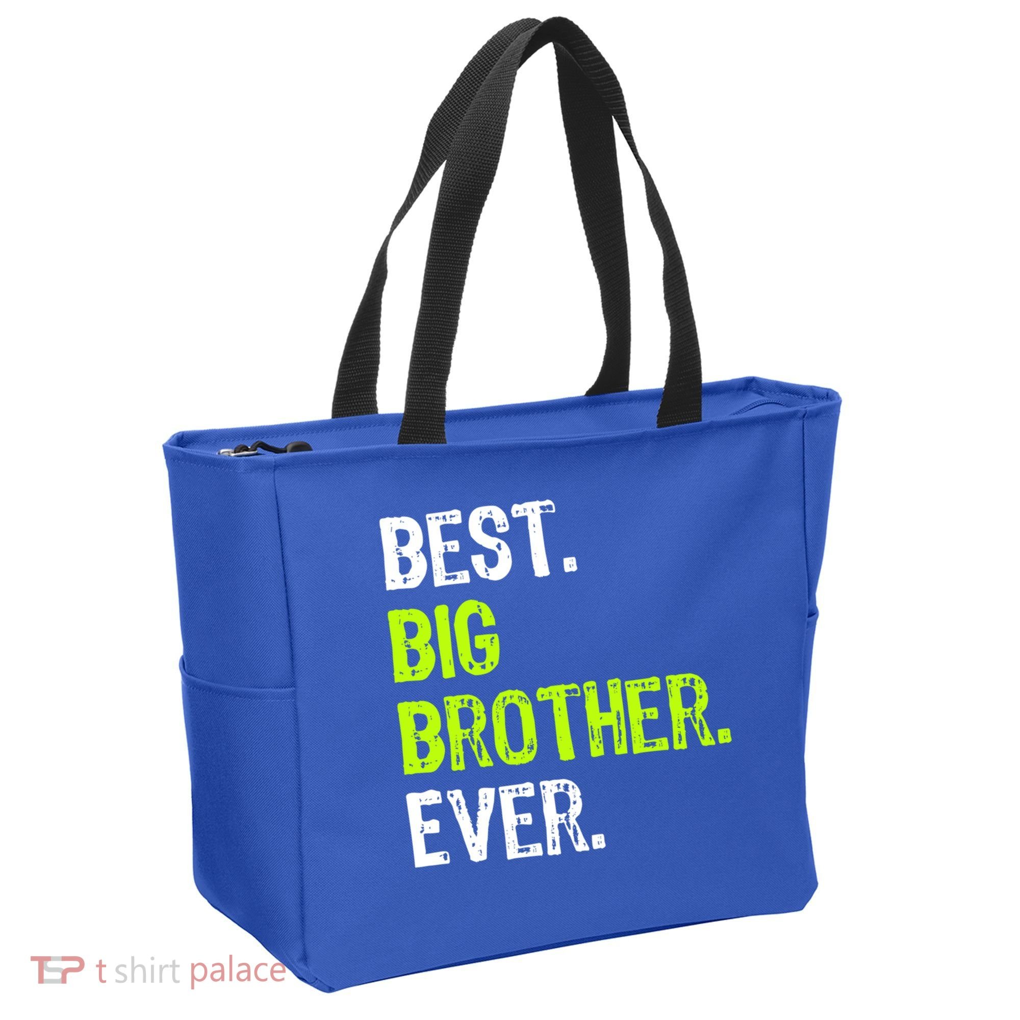Best Big Brother Ever Nager Older Sibling Gift Tote Bag
