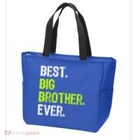 Best Big Brother Ever Nager Older Sibling Gift Tote Bag thumb 3