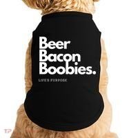 Beer Bacon Boobies Premium Doggie Tank thumb 0