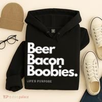 Beer Bacon Boobies Premium Hoodie thumb 4