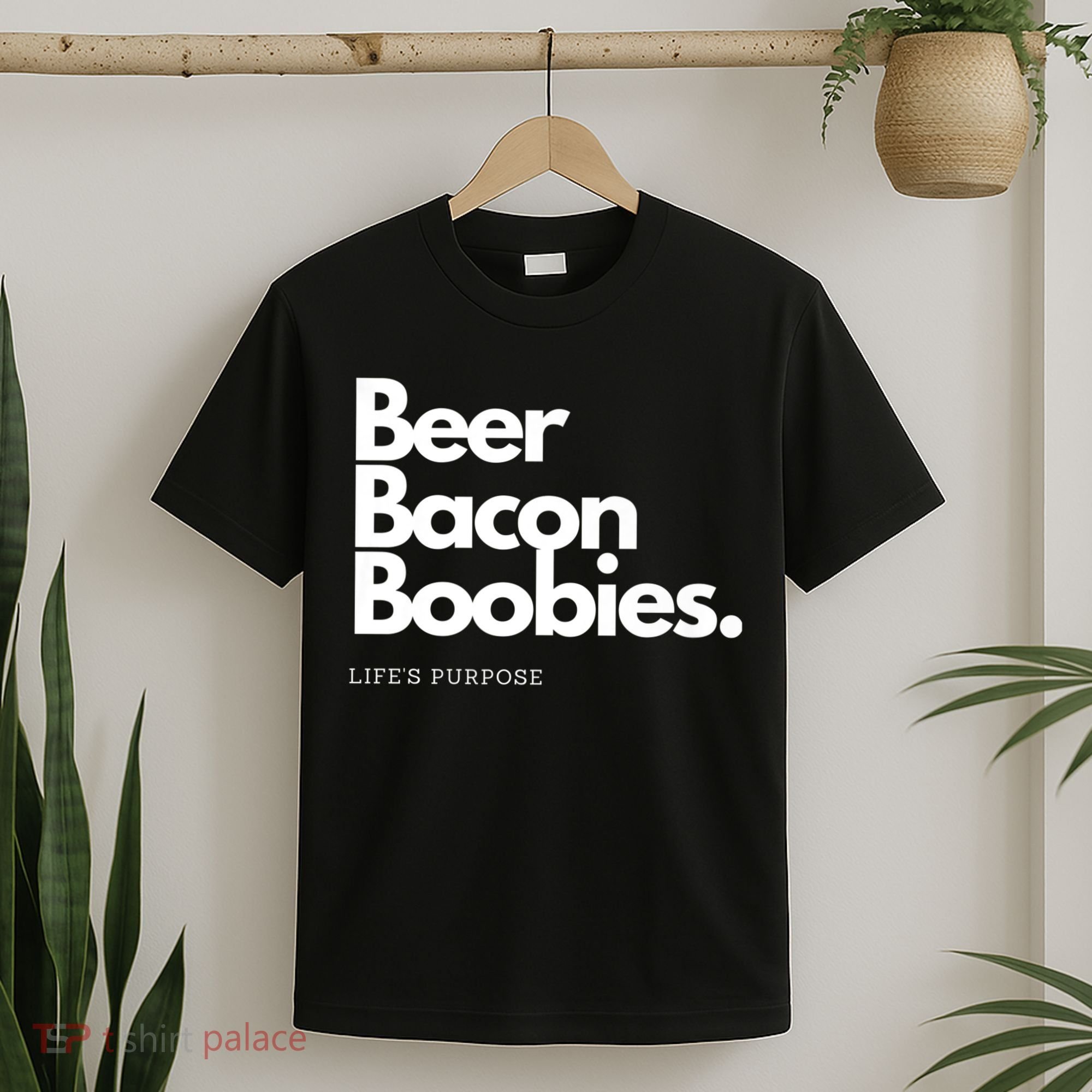 Beer Bacon Boobies Premium T-Shirt