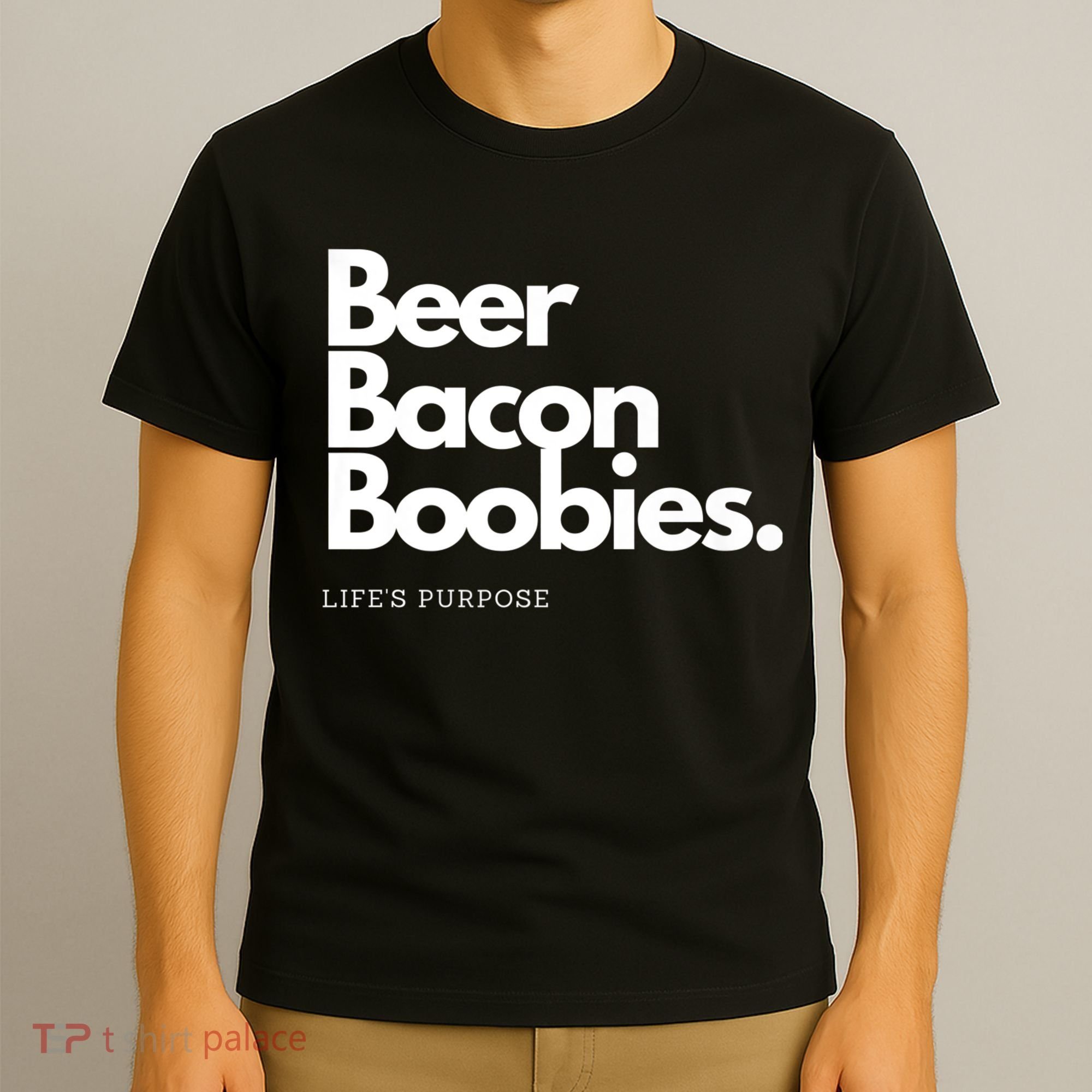 Beer Bacon Boobies Premium T-Shirt