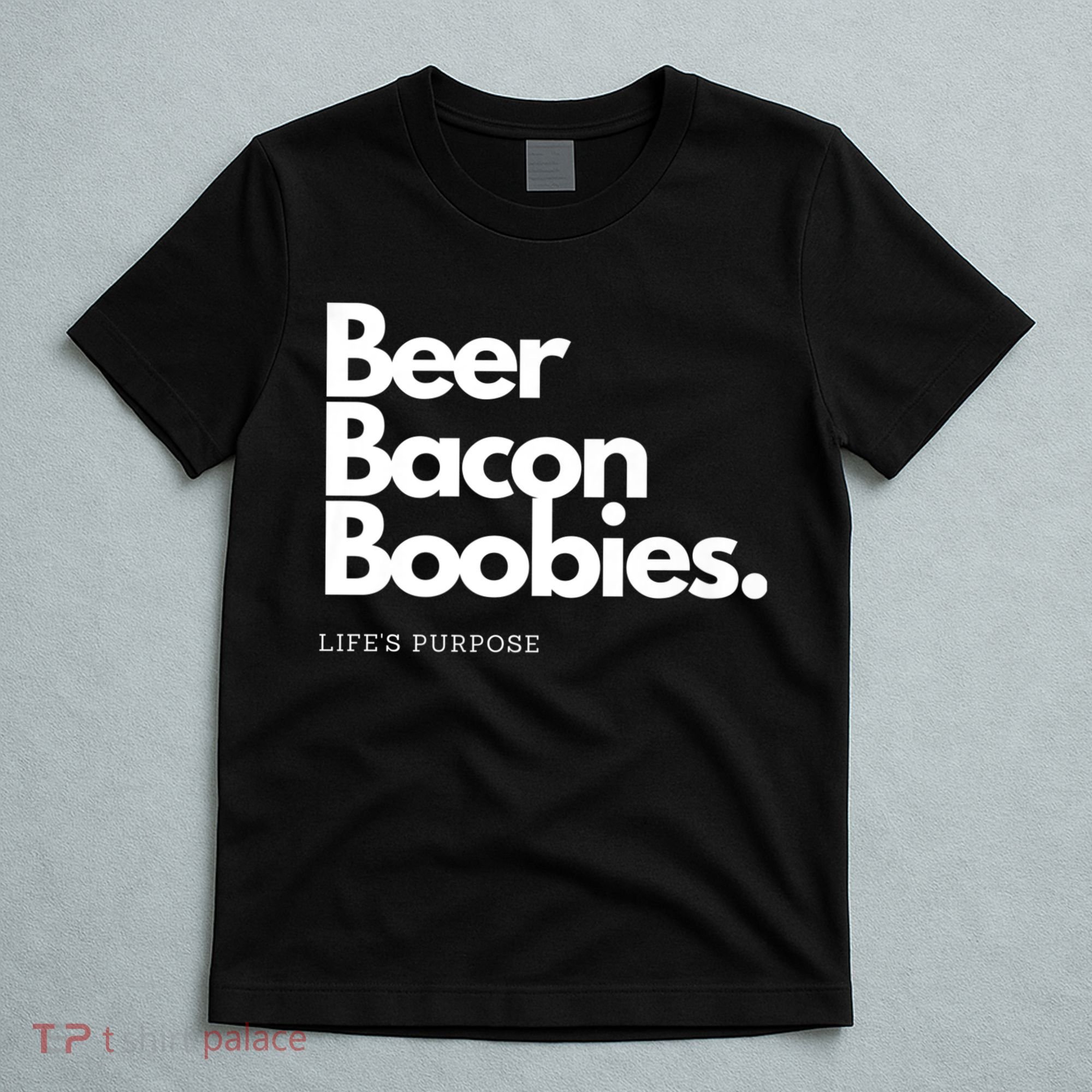 Beer Bacon Boobies Premium T-Shirt