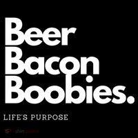 Beer Bacon Boobies Premium Coaster thumb 2