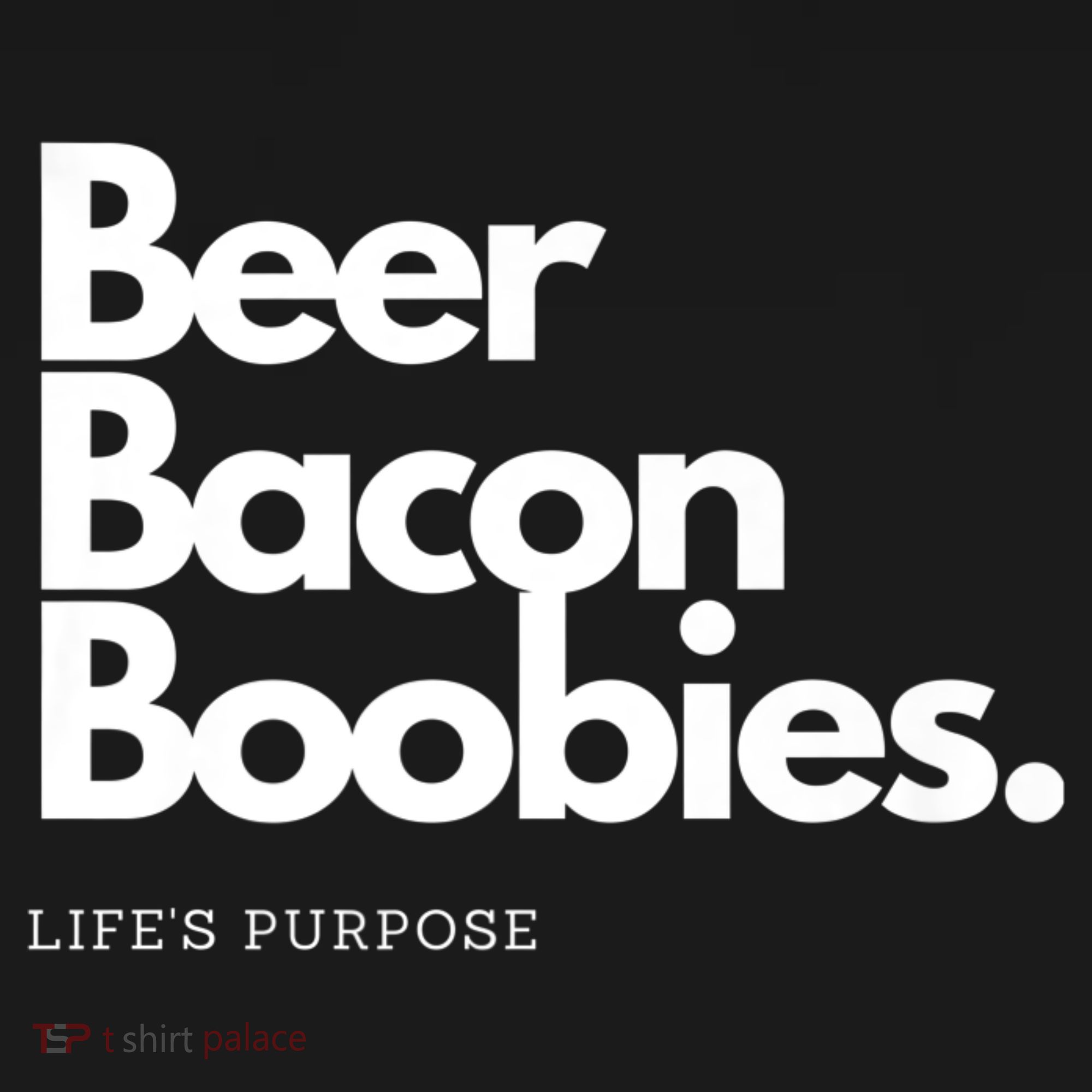 Beer Bacon Boobies Premium Mousepad