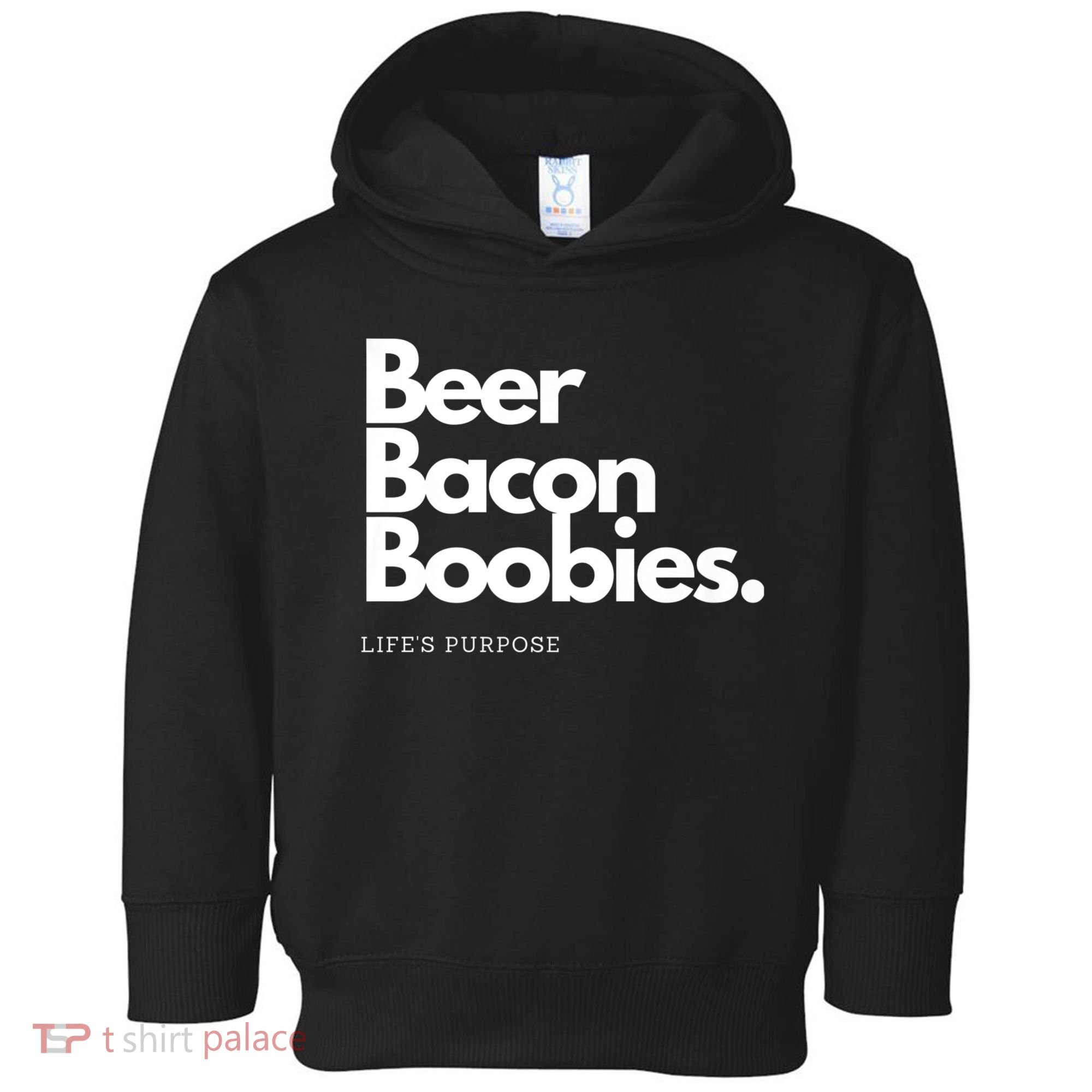 Beer Bacon Boobies Premium Toddler Hoodie