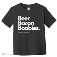 Beer Bacon Boobies Premium Toddler T-Shirt thumb 0