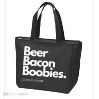 Beer Bacon Boobies Premium Tote Bag thumb 3