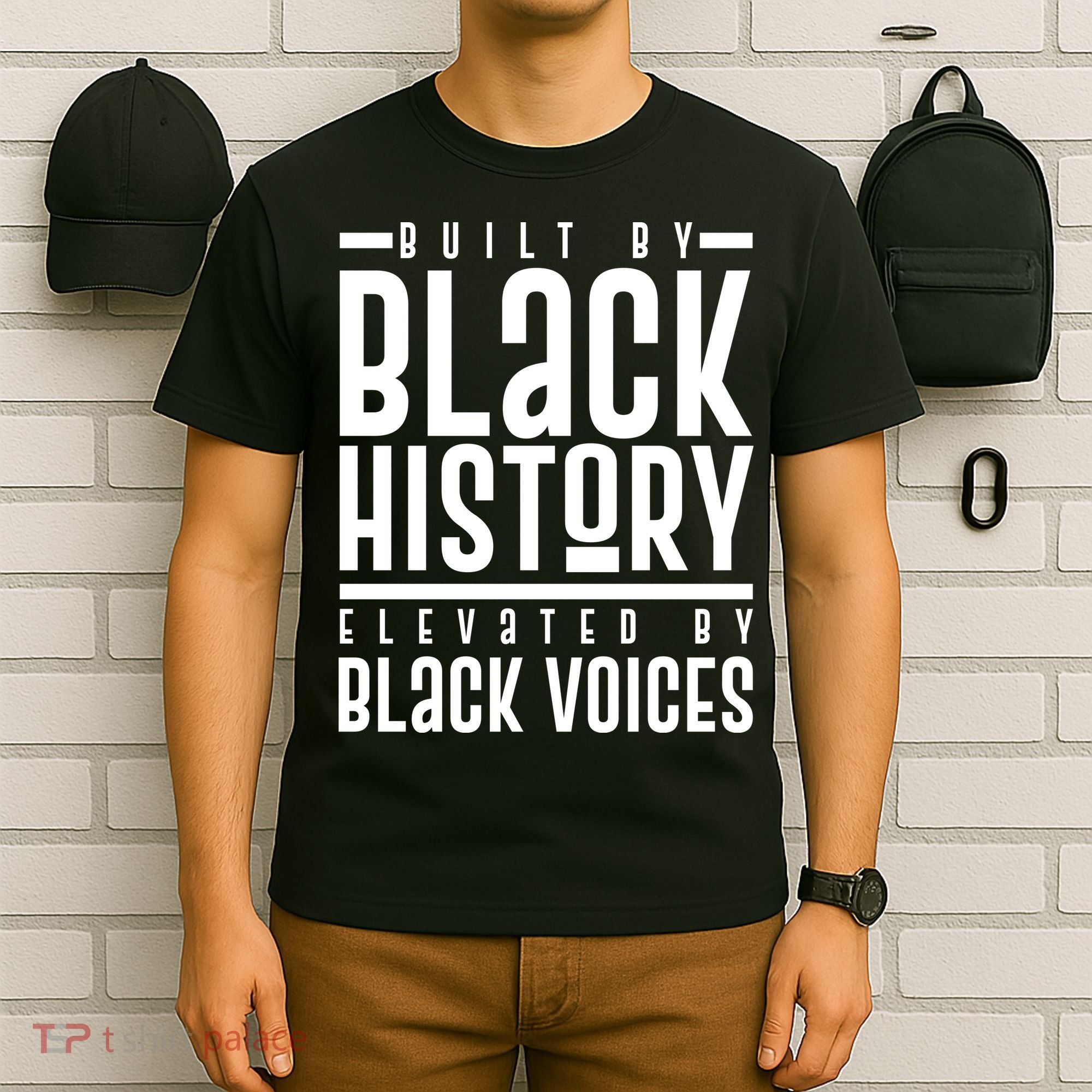 Built By Black History Elevated By Black Voices T-Shirt