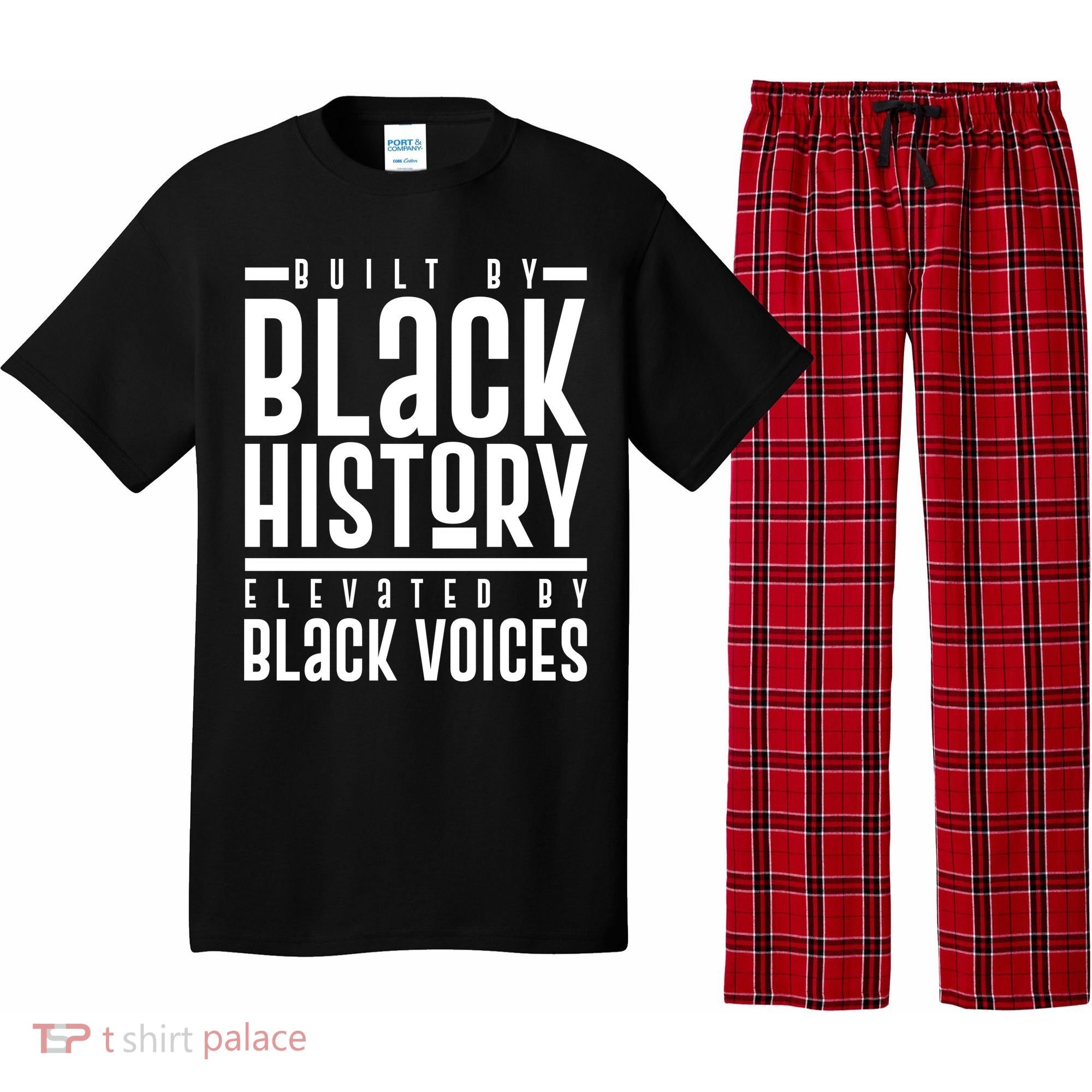 Built By Black History Elevated By Black Voices Pajama Set