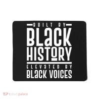 Built By Black History Elevated By Black Voices Mousepad thumb 0