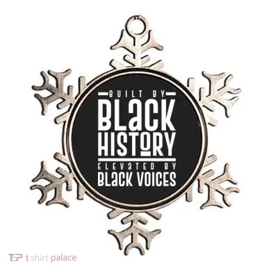 Built By Black History Elevated By Black Voices Ornament