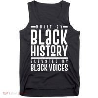 Built By Black History Elevated By Black Voices Tank Top thumb 0