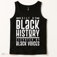Built By Black History Elevated By Black Voices Tank Top thumb 2