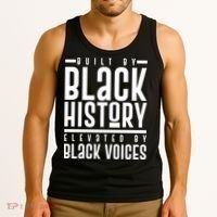 Built By Black History Elevated By Black Voices Tank Top thumb 3