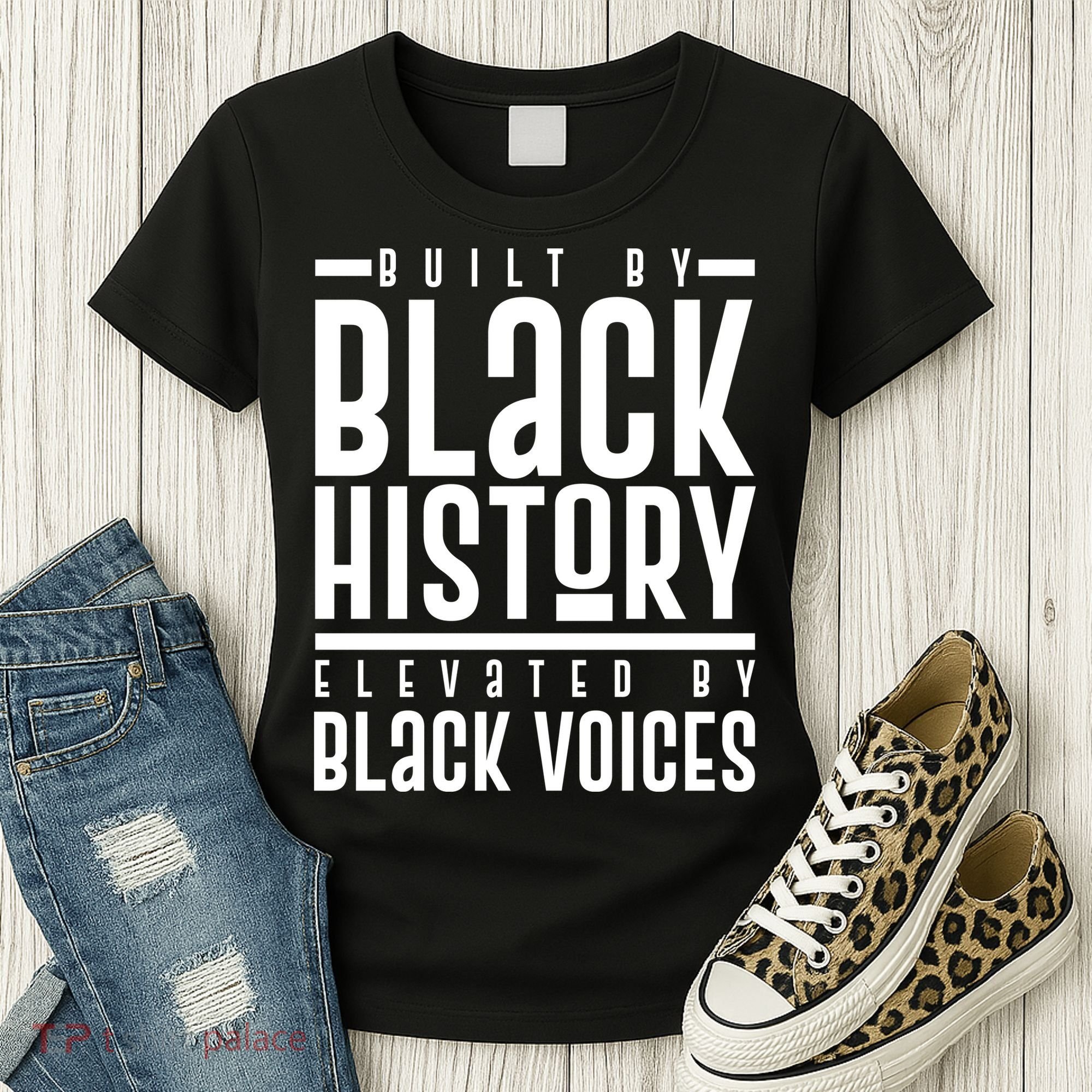 Built By Black History Elevated By Black Voices Women's T-Shirt