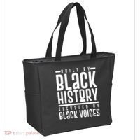 Built By Black History Elevated By Black Voices Tote Bag thumb 2