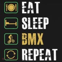 Bmx Bike Bicycle Motocross Racing Biker Rider Biking Cyclist Hoodie thumb 2