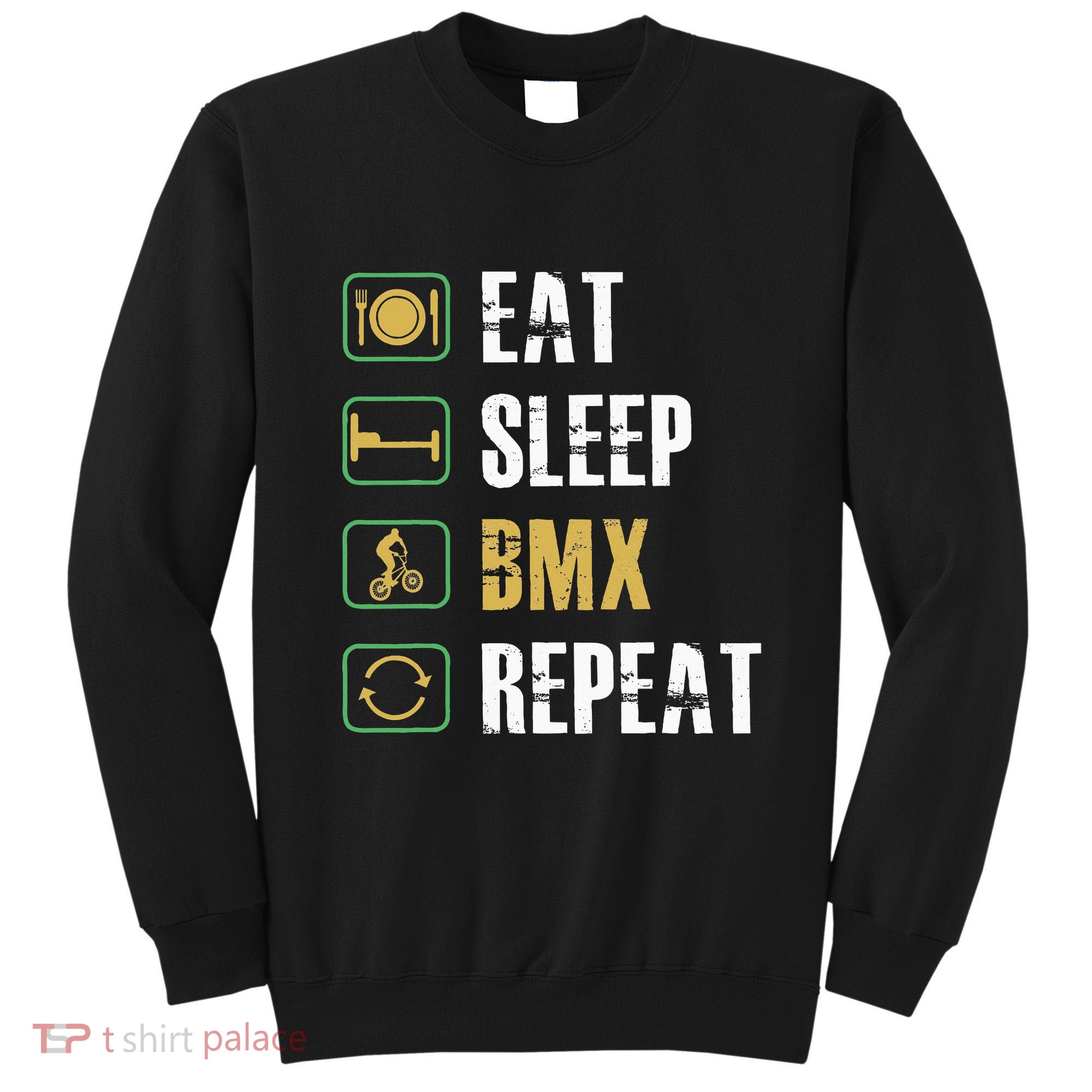 Bmx Bike Bicycle Motocross Racing Biker Rider Biking Cyclist Sweatshirt