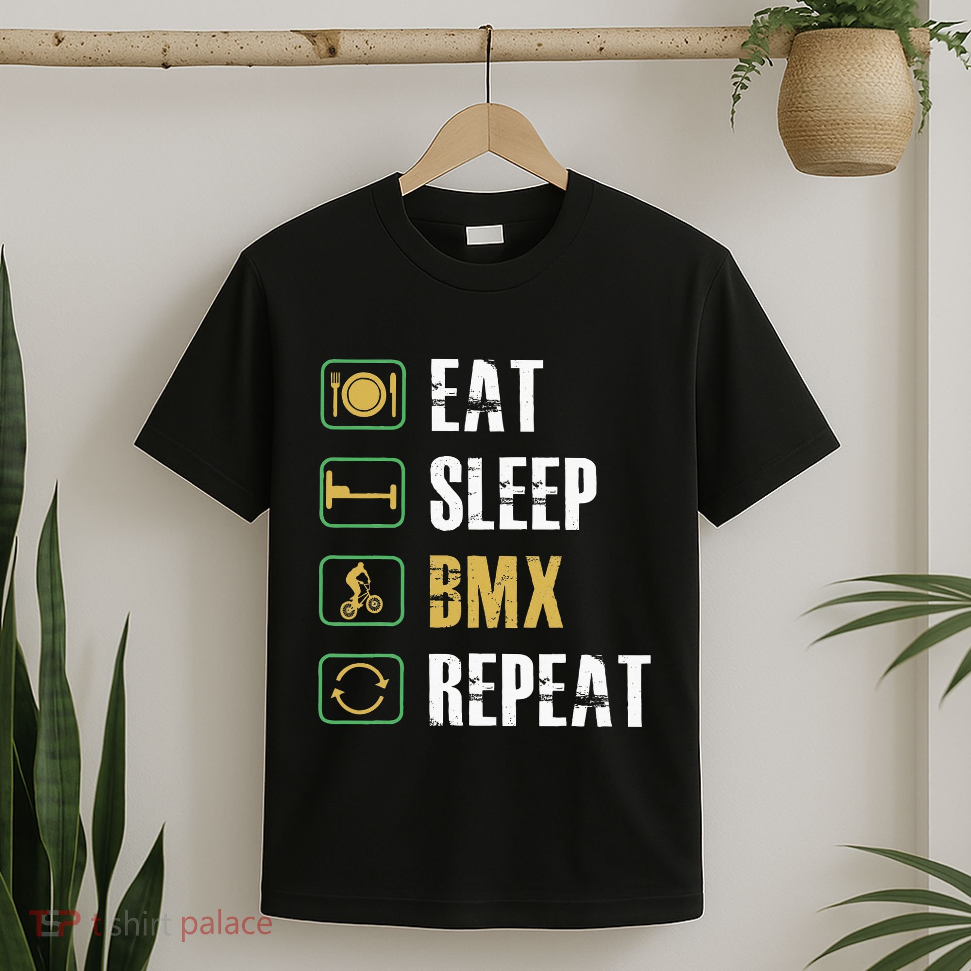 Bmx Bike Bicycle Motocross Racing Biker Rider Biking Cyclist T-Shirt