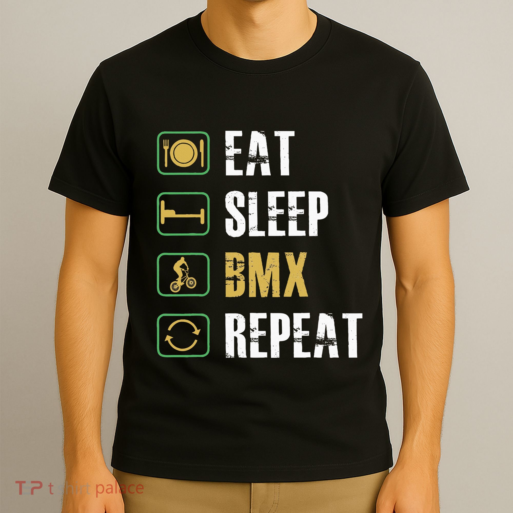 Bmx Bike Bicycle Motocross Racing Biker Rider Biking Cyclist T-Shirt