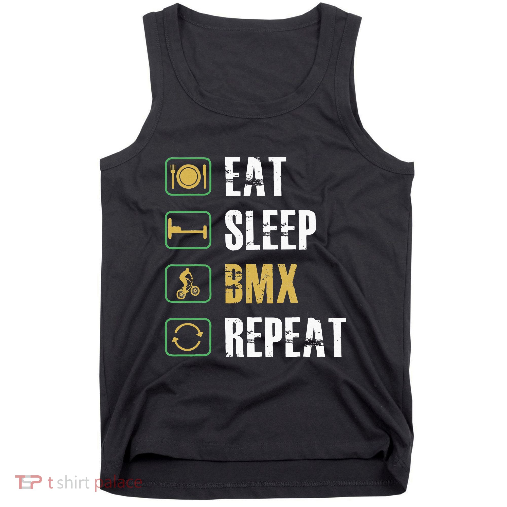 Bmx Bike Bicycle Motocross Racing Biker Rider Biking Cyclist Tank Top