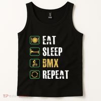 Bmx Bike Bicycle Motocross Racing Biker Rider Biking Cyclist Tank Top thumb 2