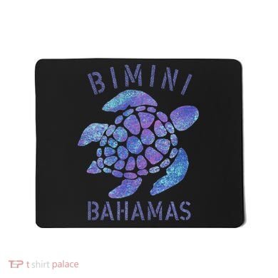 Bimini, Bahamas Beach Design Souvenir Illustration Mousepad