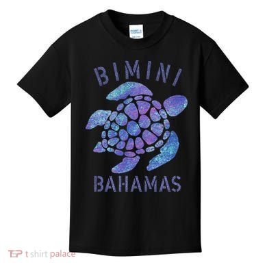 Bimini, Bahamas Beach Design Souvenir Illustration Kids T-Shirt