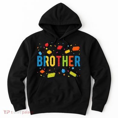 Brother Building Blocks Birthday Hoodie