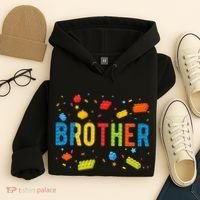 Brother Building Blocks Birthday Hoodie thumb 4