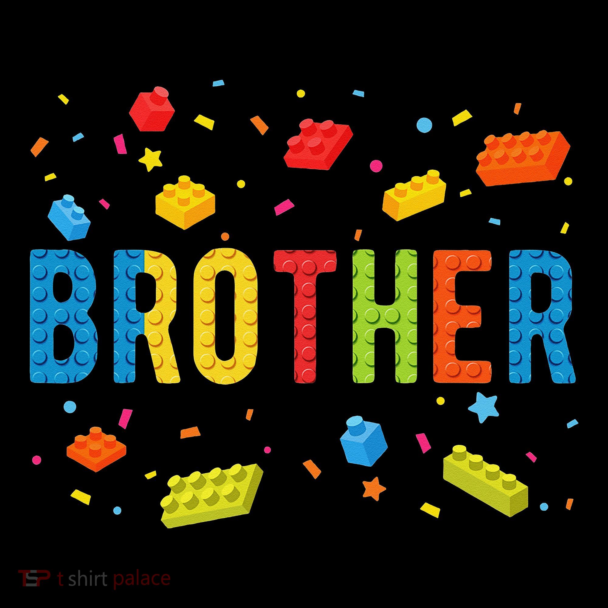 Brother Building Blocks Birthday Sweatshirt