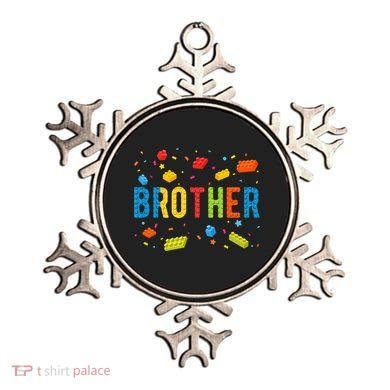 Brother Building Blocks Birthday Ornament