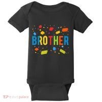 Brother Building Blocks Birthday Baby Bodysuit thumb 0