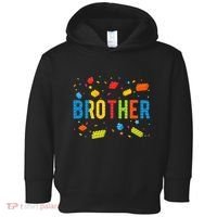Brother Building Blocks Birthday Toddler Hoodie thumb 0